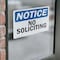 Signmission No Soliciting OSHA Notice Sign, Vinyl Decal, 10in W x 7in L, 2PK OS-2PACK-NS-D-710-L-14838 - alternate 6